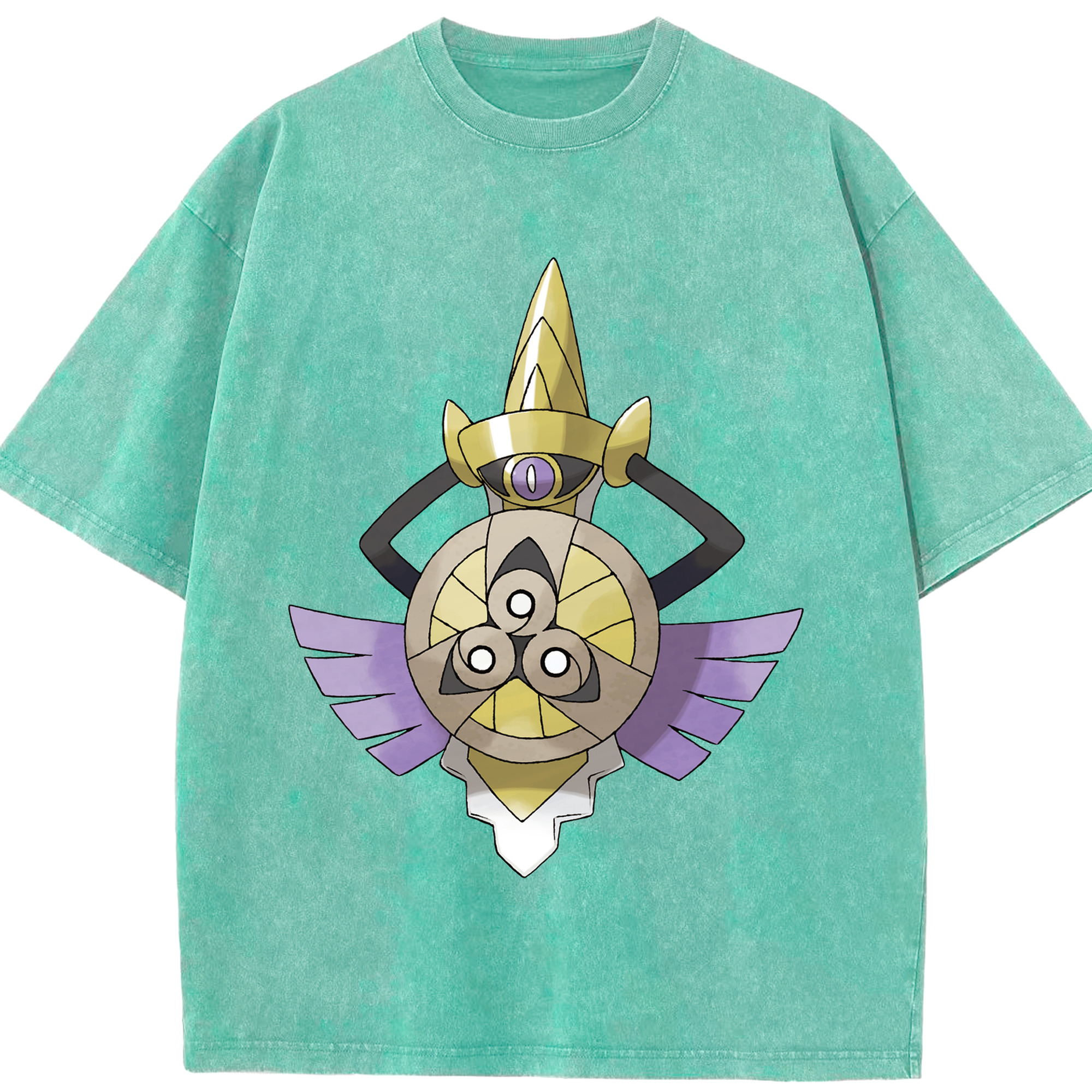 （画像用） ポケットモンスター Pokémon 綿100% ヴィンテージ風 半袖Tシャツ（フロントプリント）